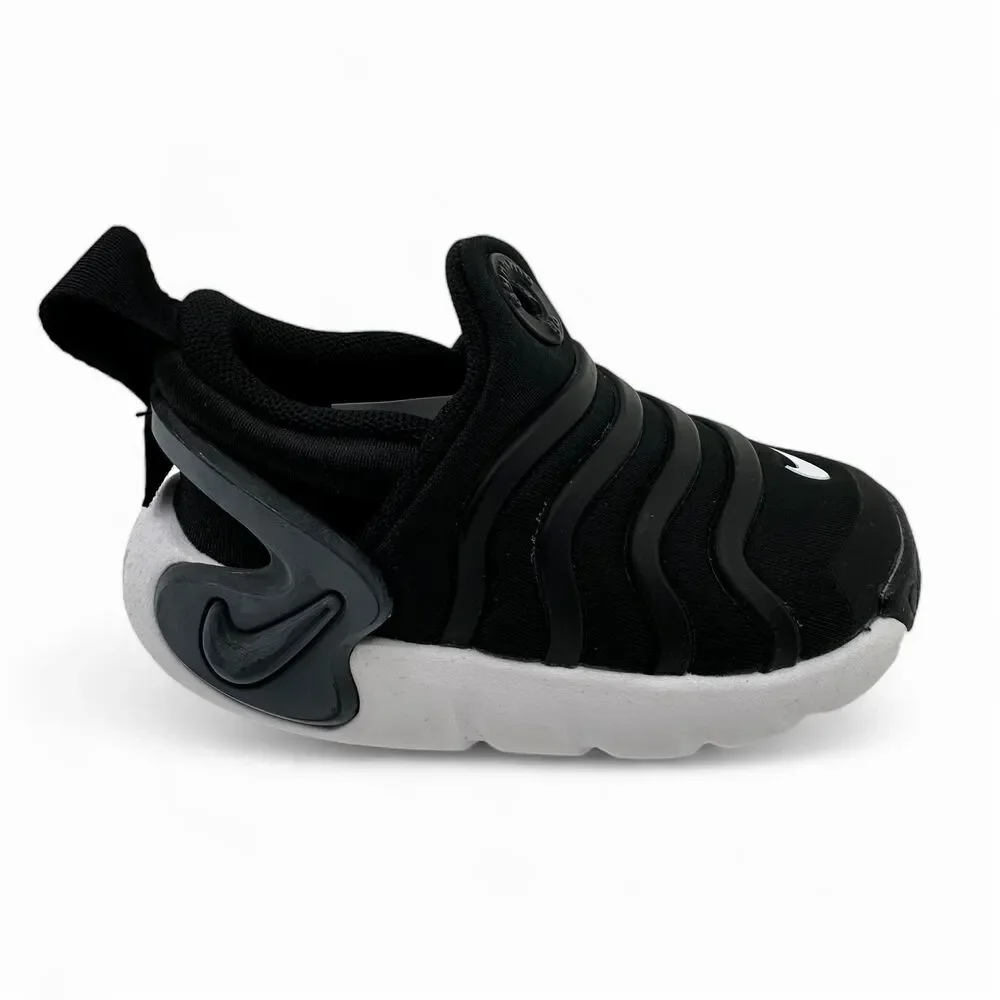 Nike Dynamo Go TD Black White University Red Baby Toddler Athletic Sneaker